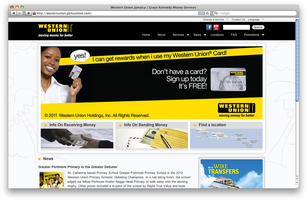 Western Union (1272x834), Png Download