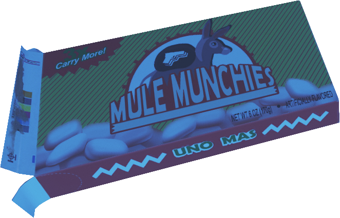 Mule Munchies Box Top Iw - Inflatable (662x425), Png Download