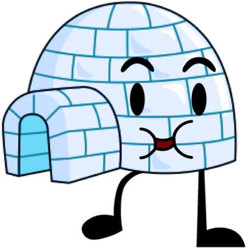 Igloo Pose New - Random Object Battle Royal Igloo (626x580), Png Download
