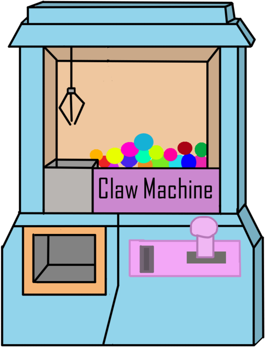 Claw Machine Png - Claw Machine Clipart Png (979x816), Png Download