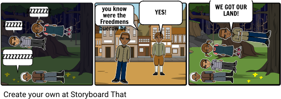 Forty Acres And Maybe A Mule - Cartoon (582x300), Png Download