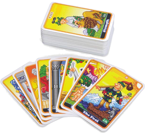 Elena's Tarot Cards - Tarot Cards Png (620x568), Png Download