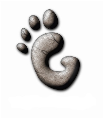 Gnome-alpha - Gnome (332x379), Png Download