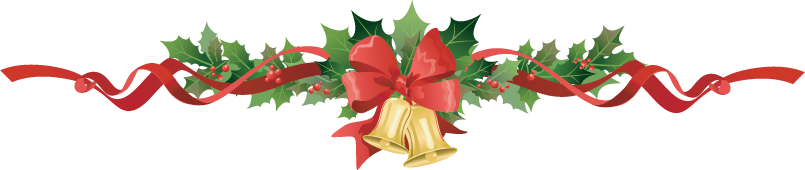Free Christmas Holly Border Png - Christmas Garland Clipart (805x170), Png Download