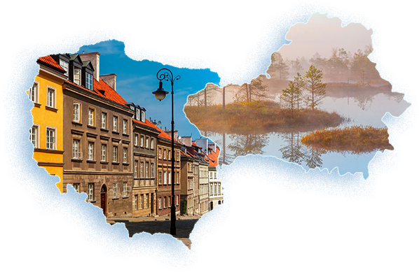 Poland And Belarus Regions Baltic Tours - Belarus (600x550), Png Download