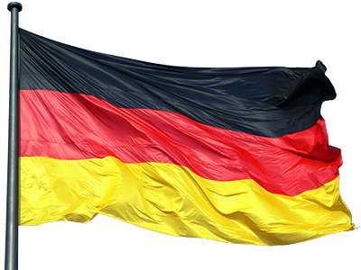 Meaning Of The Color German Flag (400x300), Png Download