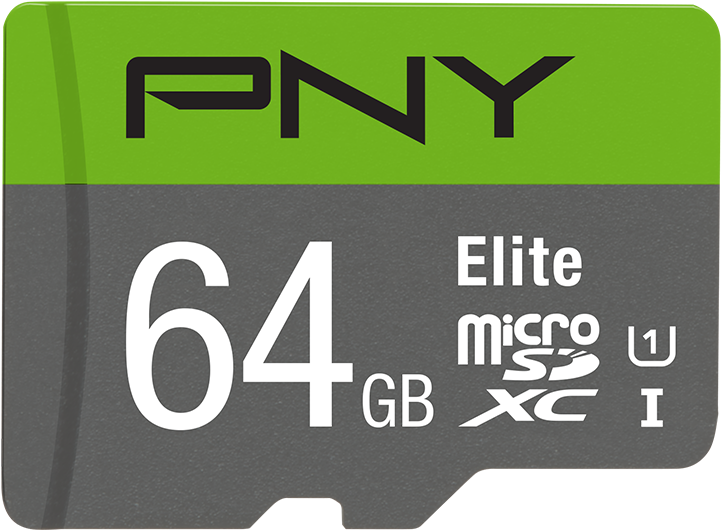 Pny Flash Memory Cards Microsdxc Elite 64gb Fr - Pny 64gb Micro Sd (432x432), Png Download