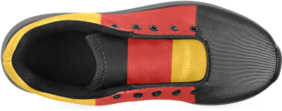 German Flag Colored Stripes Women's Running Shoes - Outdoor Shoe (500x500), Png Download