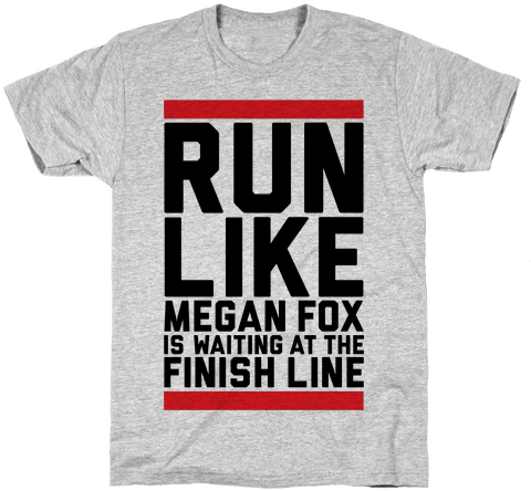 Run For Megan Fox Mens T-shirt - Good Teacher T Shirts (484x484), Png Download