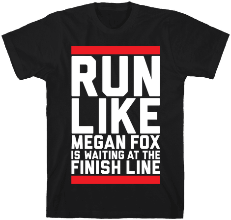 Run For Megan Fox Mens T-shirt - No Diet On Thanksgiving (484x484), Png Download