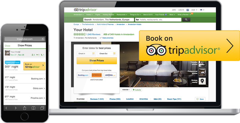 Acquire Guests Directly On Tripadvisor To Increase - Tripconnect Instant Booking (800x411), Png Download