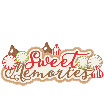 Sweet Memories Scrapbook Title Scrapbook Clip Art Christmas - Sweet Memories Clipart (432x432), Png Download