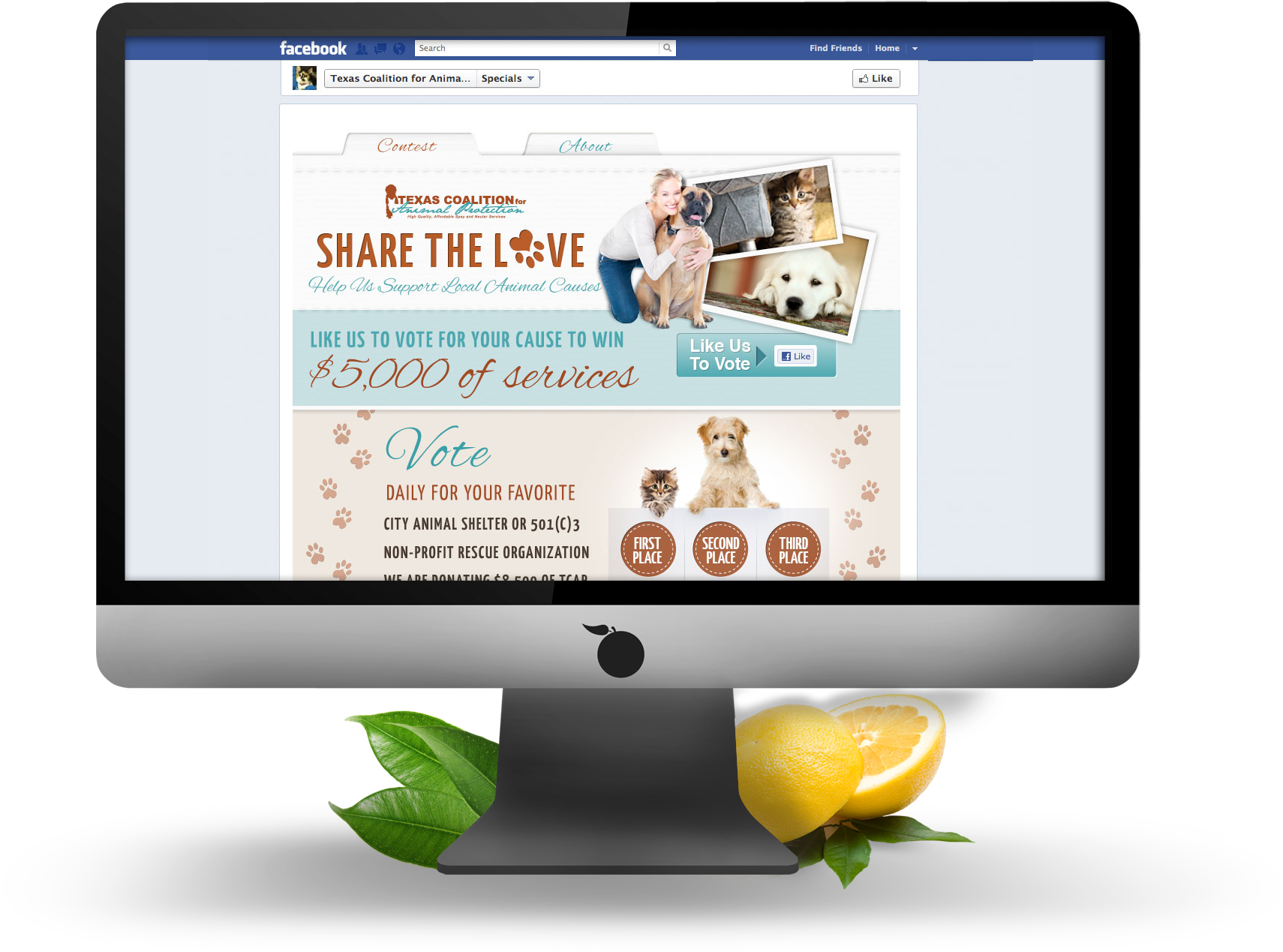 Share The Love - Led-backlit Lcd Display (2000x1545), Png Download