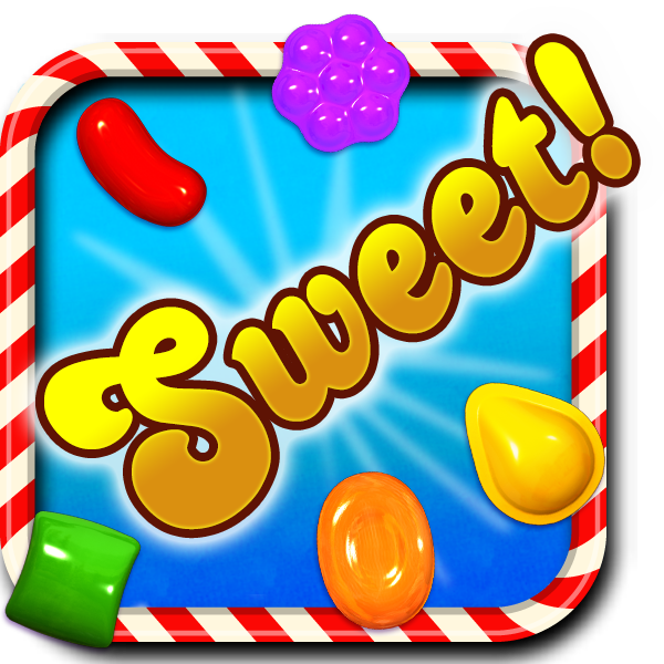 Sweet Icon - Candy Crush Saga Sweet (600x600), Png Download
