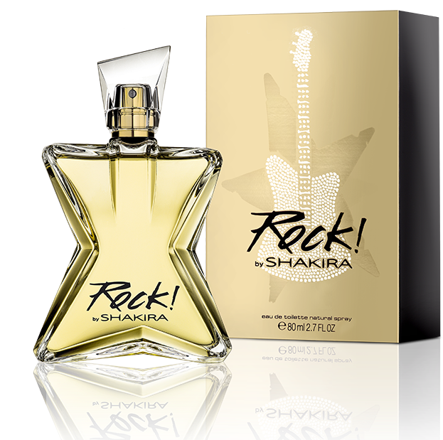 Rock! By Shakira By Shakira For Women Edt 50ml (646x618), Png Download