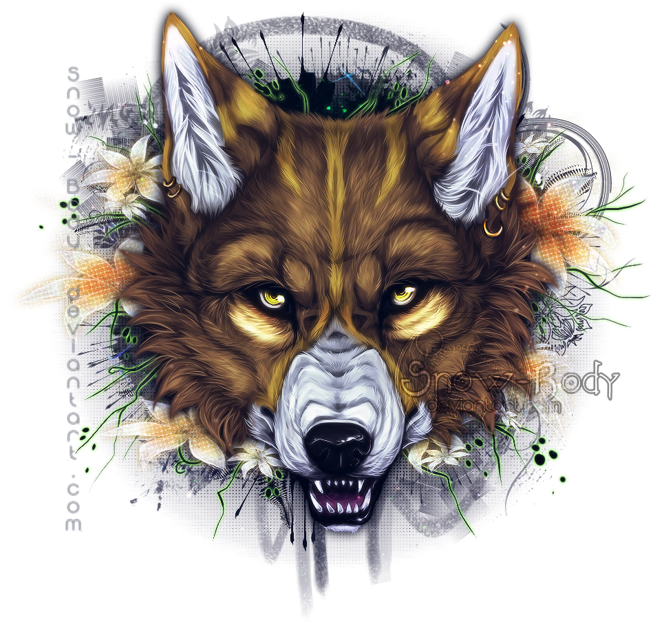 Heisshunger By Snow-body - Волк Пнг Арт (1000x997), Png Download