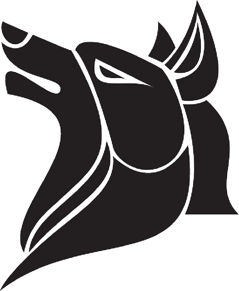 Head, Face, Wolf, Art, Ears, Fur, Howling - Fairy Tail Wolf Guild (526x640), Png Download