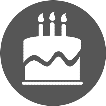 Stressed About What To Do For A Birthday Party Consider - Birthday Icon Png White (518x457), Png Download