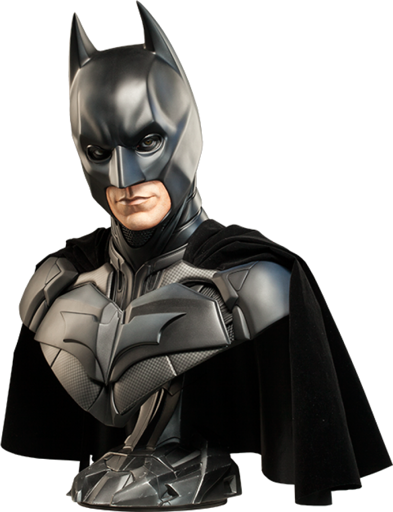 Batman The Dark Knight Life-size Bust - Batman Dark Knight Bust (1000x1000), Png Download