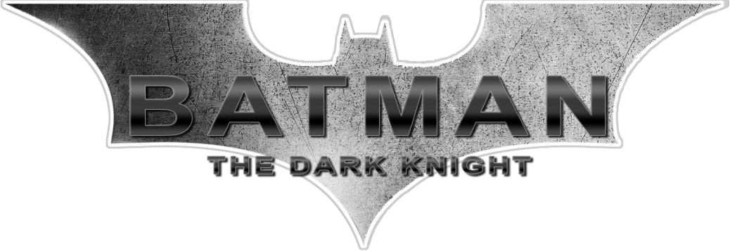 Batman The Dark Knight Wheel - Batman Dark Knight Pinball Wheel (1038x357), Png Download