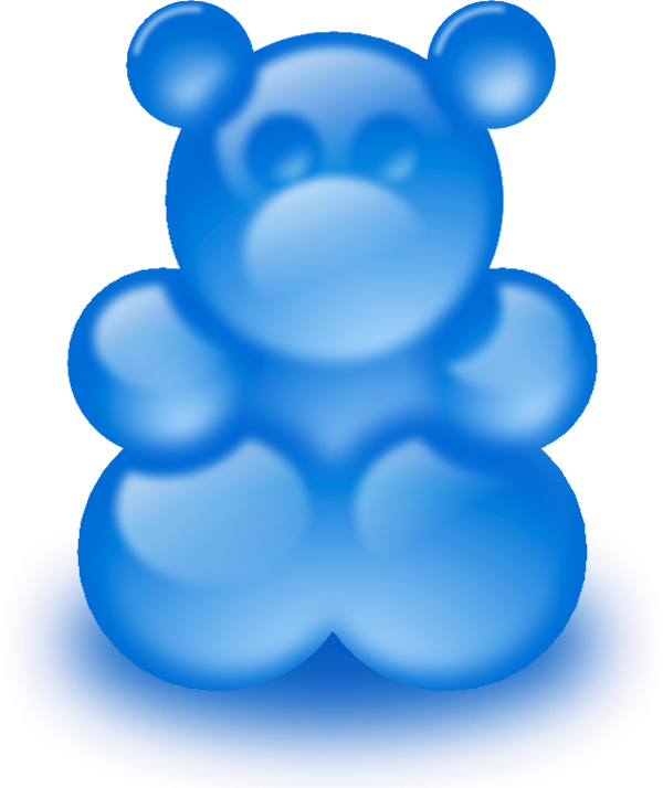 Gummy Bear Clipart Transparent - Gummy Bear Clipart Png (600x714), Png Download