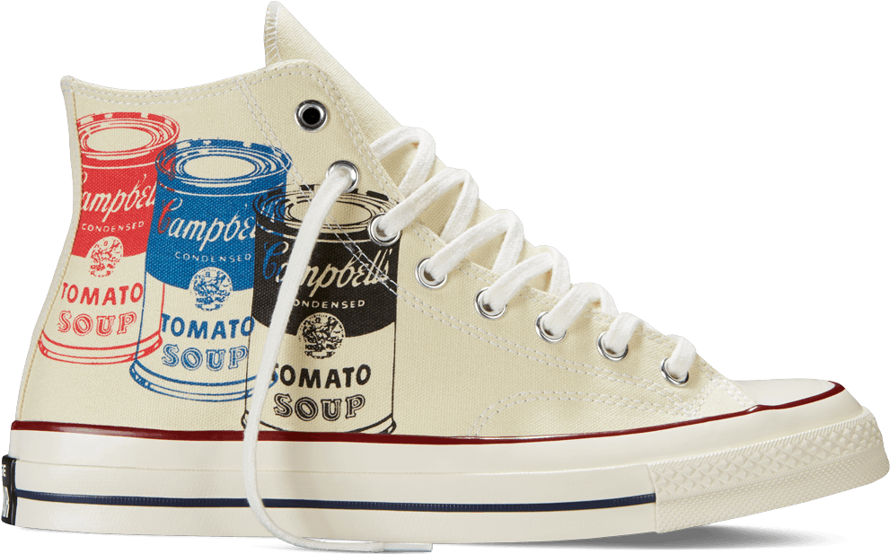 The Art Of Wearing Art Get The New Andy Warhol Converse - Cool Converse Collabs (1000x1000), Png Download