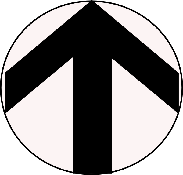 Arrow Clipart North Pole - North Arrow Png Architecture (600x576), Png Download