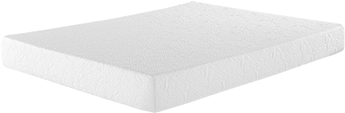 8 Inch Memory Foam - White (400x310), Png Download