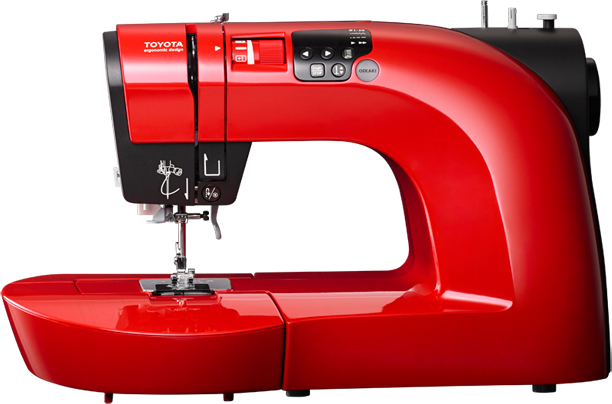 Sewing Machine Png Free Download - Toyota Sewing Machine Oekaki (612x404), Png Download