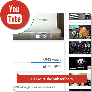 Buy 150 Youtube Subscribers - Youtube Logo Black (398x398), Png Download