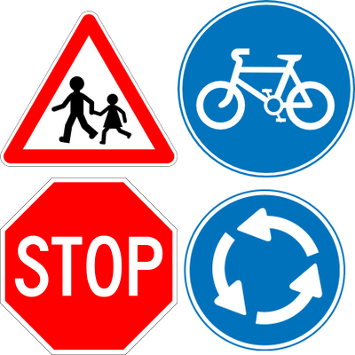 Stop Sign (400x400), Png Download