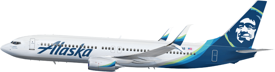 Get Ready To Have The Best Day Ever Aviation Day Portland - Alaska Airlines New Paint (900x262), Png Download