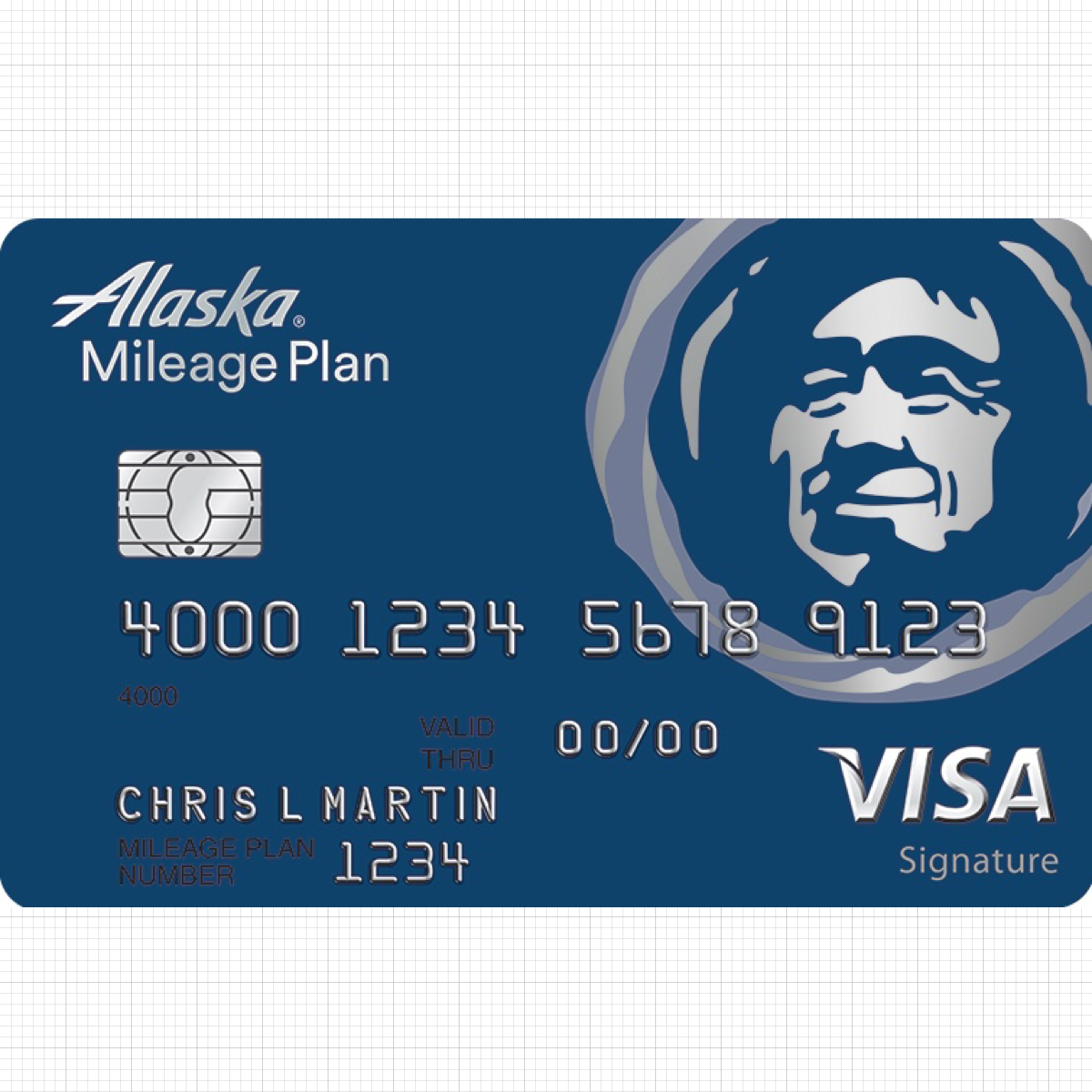 Alaska Airlines Visa Signature Credit Card (1200x1200), Png Download