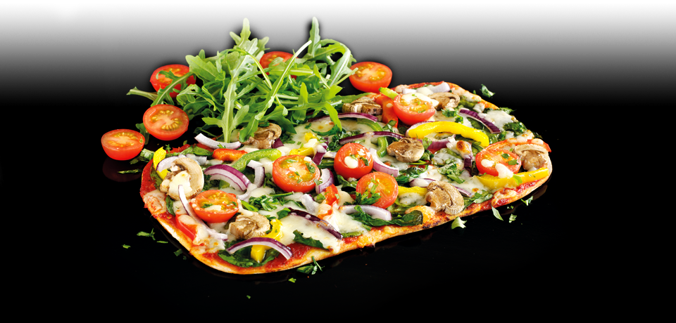 Virtuous Veg - Pizza Hut 500 Calorie Pizza (960x460), Png Download