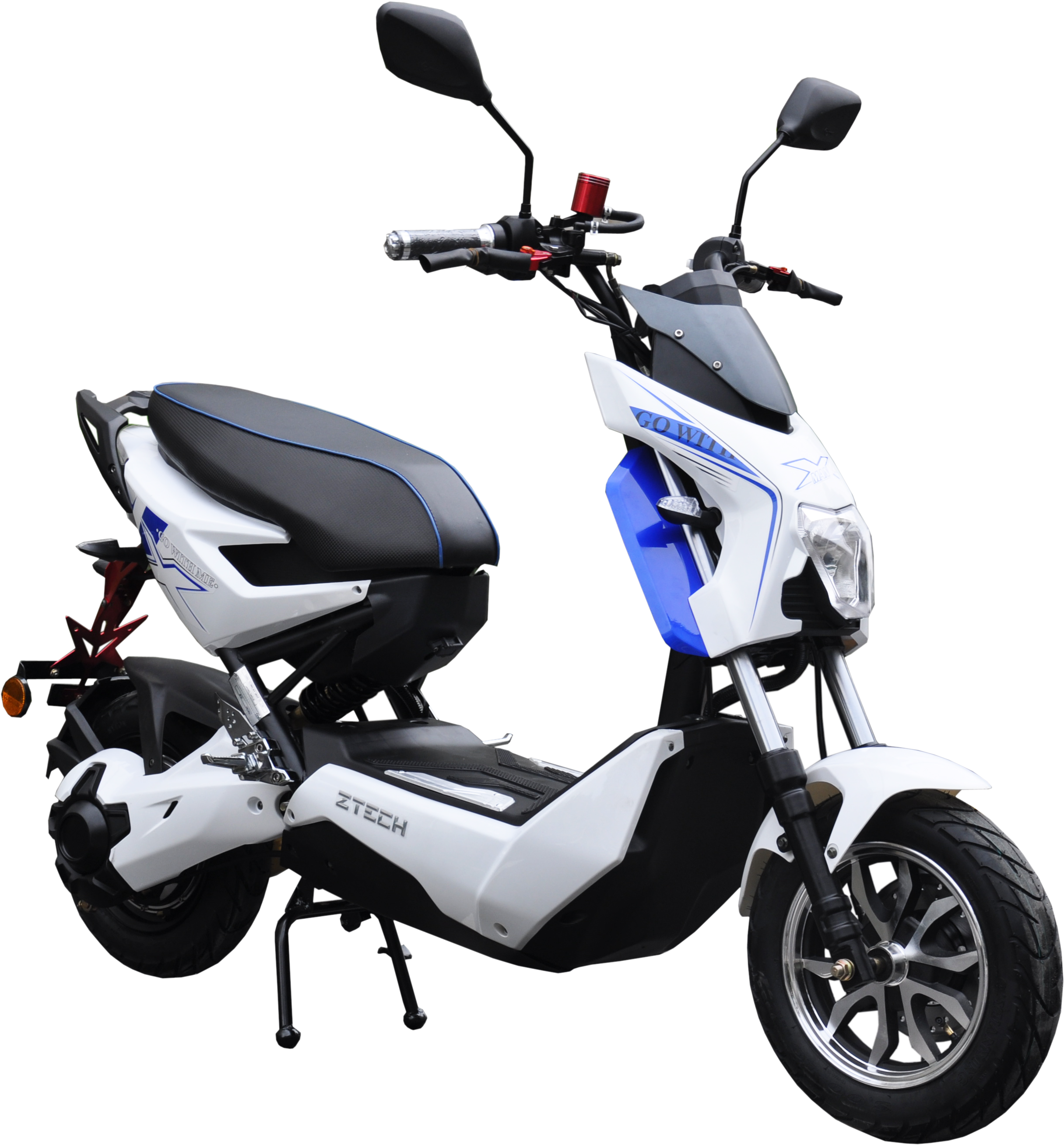 Scooter Clipart Png (2498x2703), Png Download