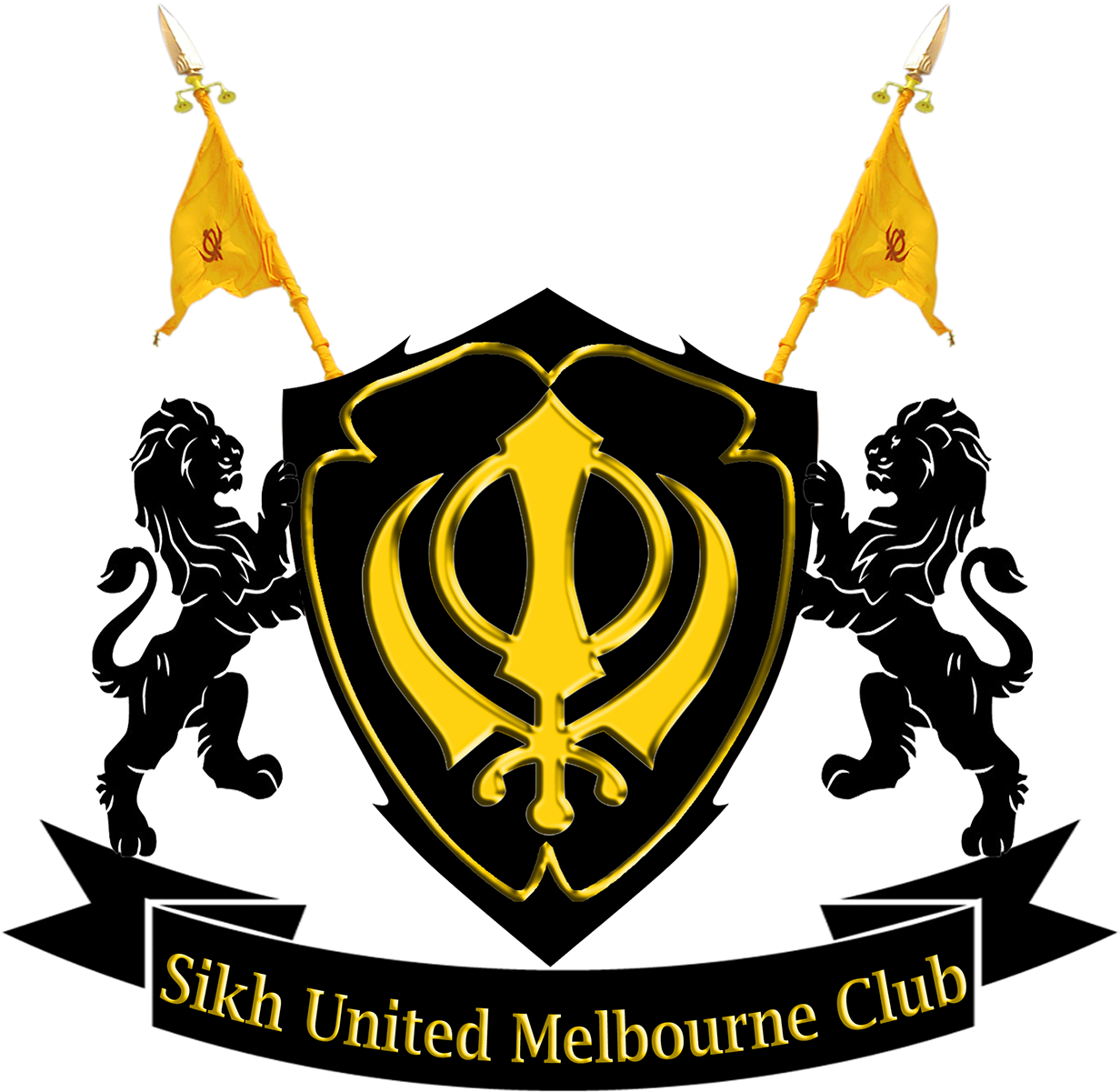 Sikh United Melbourne Club - Emblem (1920x1357), Png Download