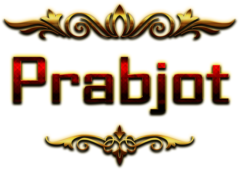 Free Png Prabjot Decorative Name Png Png Images Transparent - Siddharth Name (850x680), Png Download