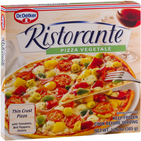 Pizza Vegetale (600x600), Png Download