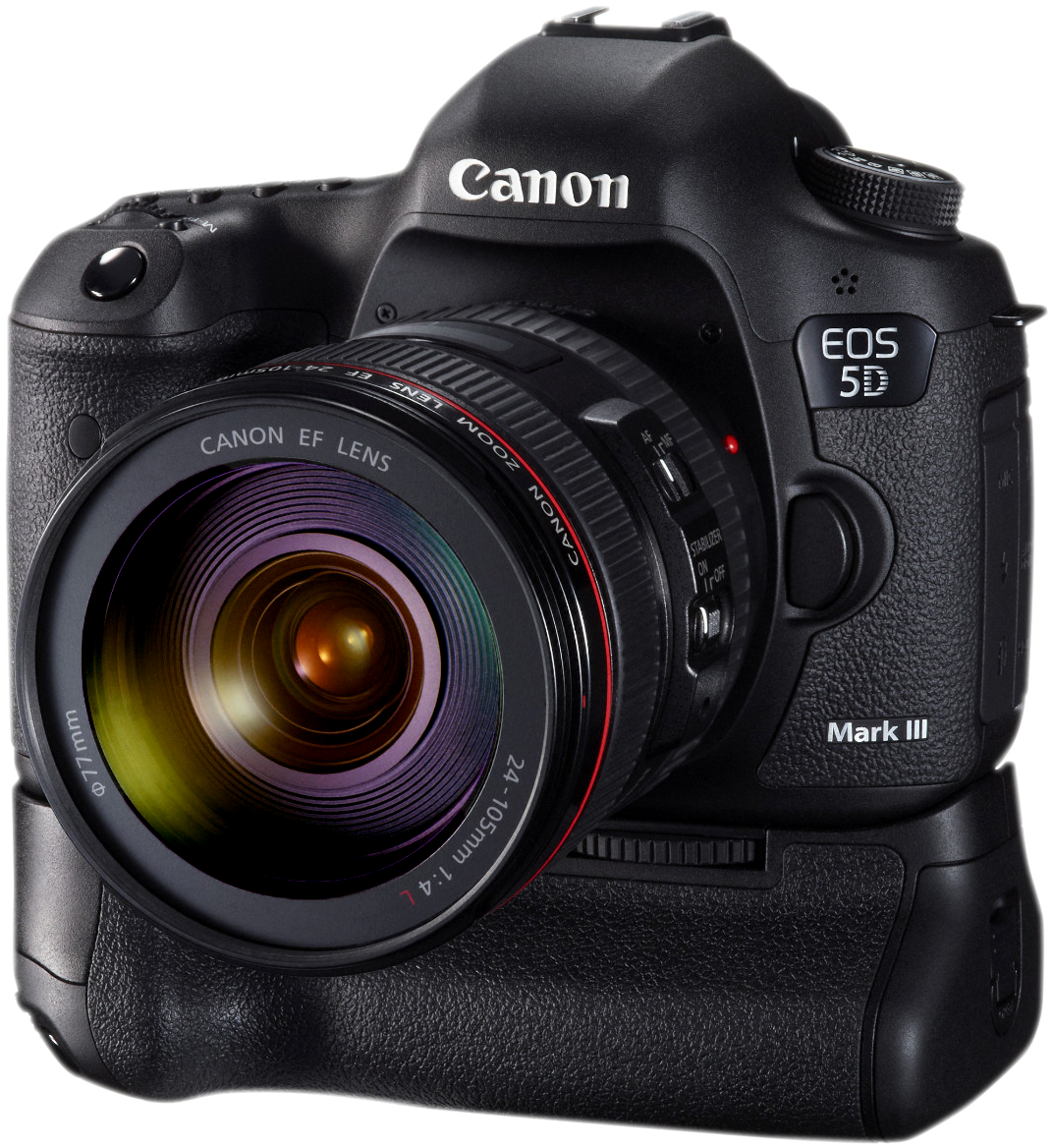 Image02 - Canon Eos 6d With Battery Grip (1280x1213), Png Download