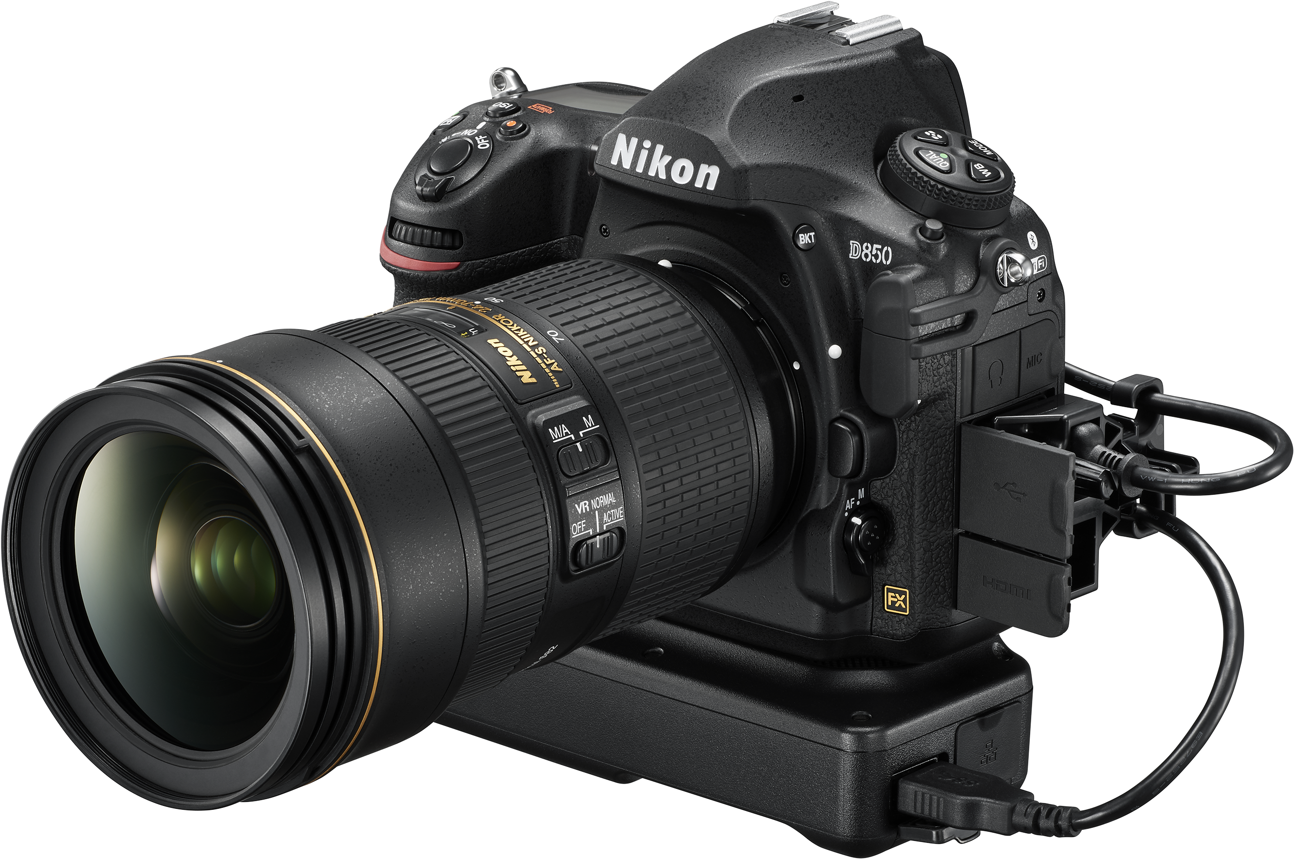 D850 24 70e Sb5000 Frt34r (2825x2035), Png Download