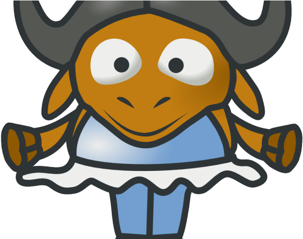 Gnu Clipart Baby - Baby Gnu (640x480), Png Download
