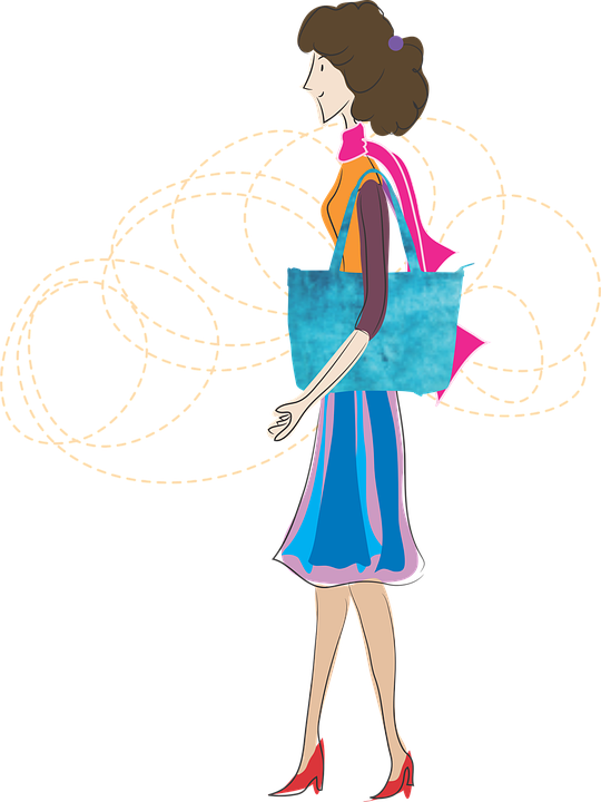 Fashion Clipart Man Woman - Illustration (540x720), Png Download