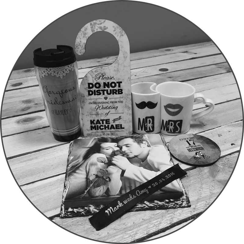 Wedding Favors - Monochrome (800x800), Png Download