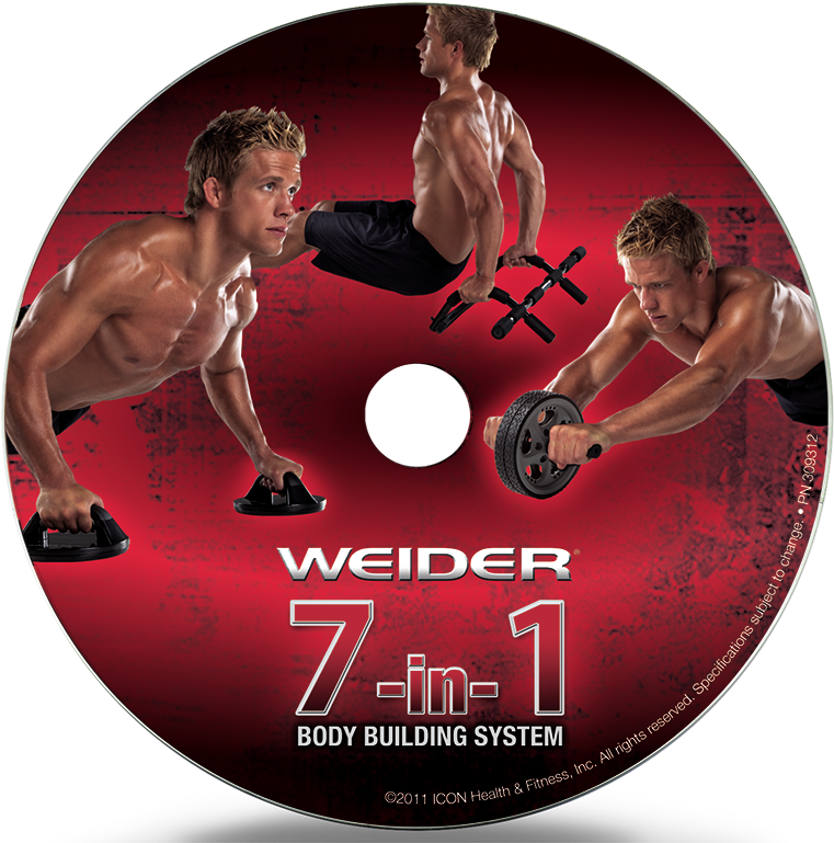 7 In 1 Body Building System - Label (800x780), Png Download