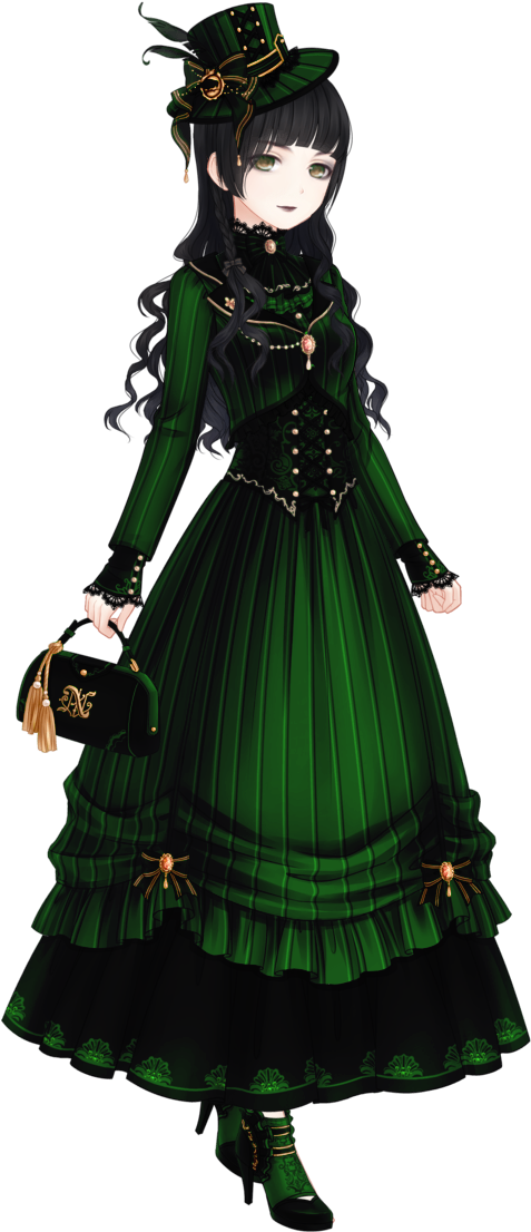 The Contrast Was Not This Obnoxious In Photoshop But - Love Nikki Decomposition Suits (712x1211), Png Download
