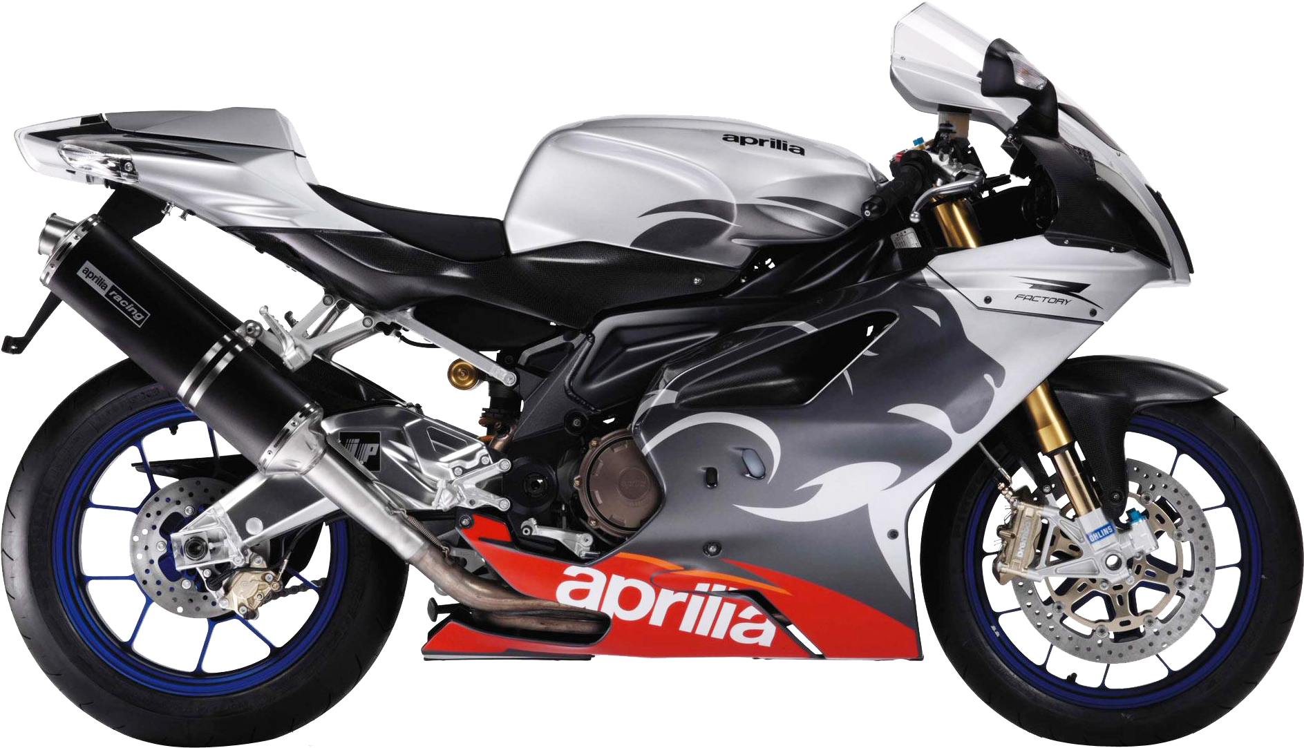 Aprilla Rsv 1000 R Motorcycle Bike Png Image - Aprilia Tuono Rsv 1000 (1920x1122), Png Download