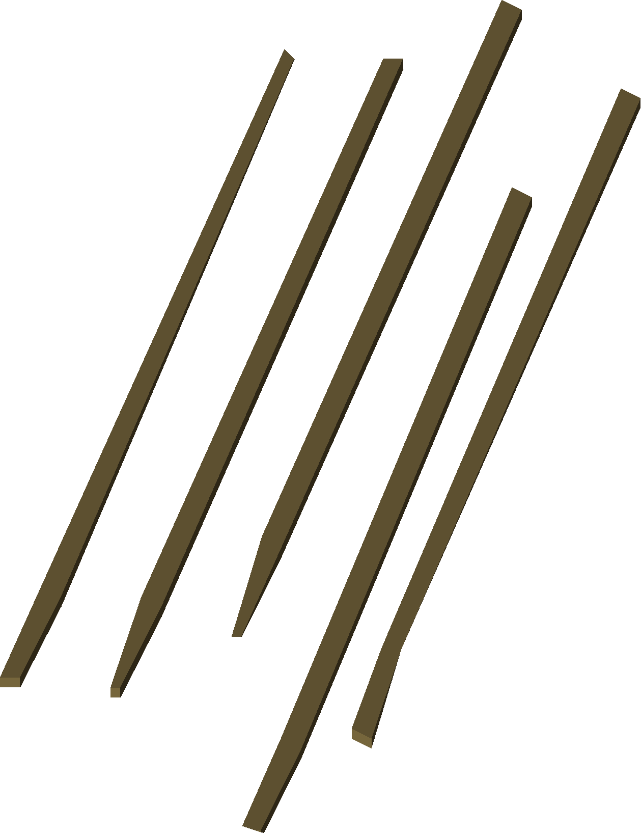 Ogre Arrow Shafts Are Components Used In Making Ogre - Parallel (1259x1635), Png Download