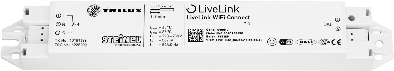 Livelink Control Box Wifi Connect - Number (1380x1380), Png Download