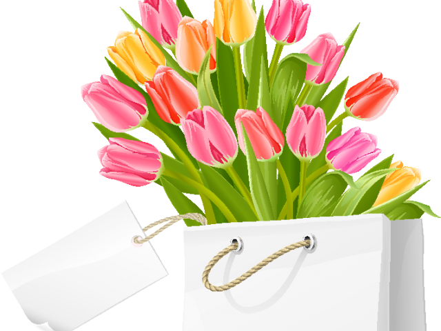 Tulip Clipart Flower Bookey - Tulip Flowers (640x480), Png Download