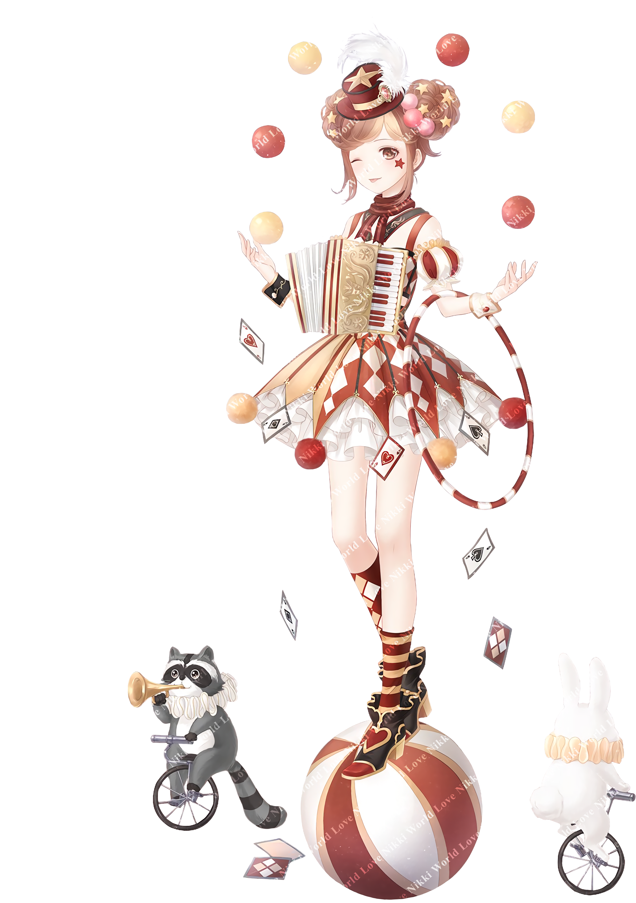 Circus Wonder Night - Love Nikki Circus Night (2361x2968), Png Download